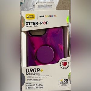 Otter+Pop Symmetry Series iPhone 12/13 Pro Max pop socket